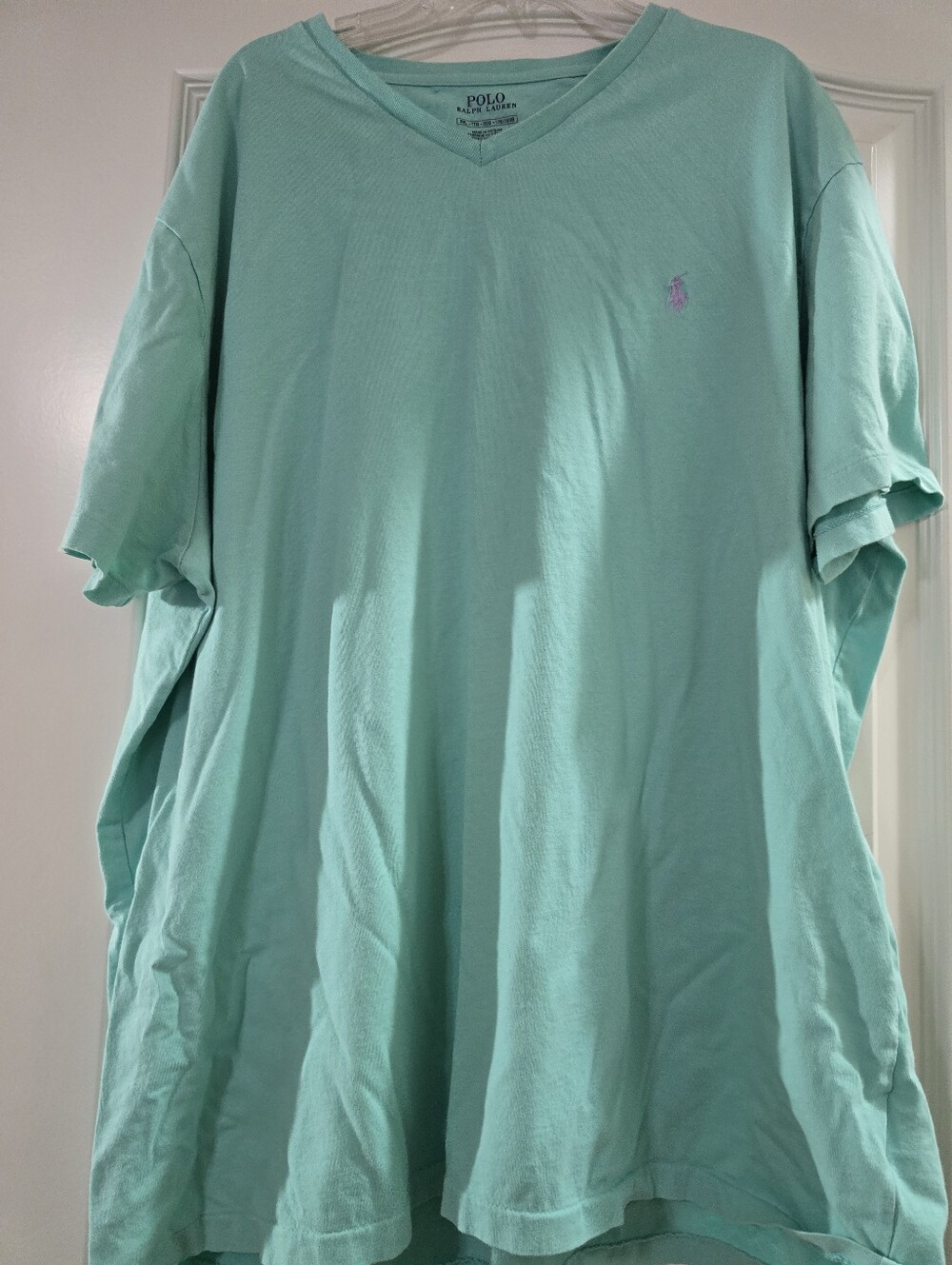 Polo by Ralph Lauren Men's Mint V-Neck T-Shirt